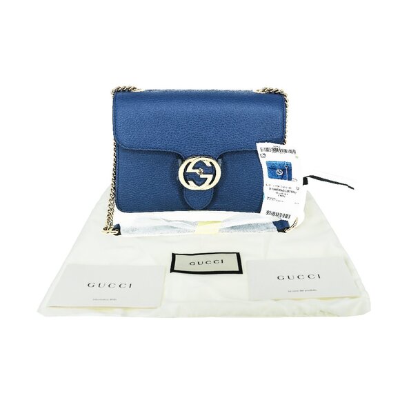 Gucci 510304 GG Interlocking Leather Cross Body Bag - Picture 5 of 9